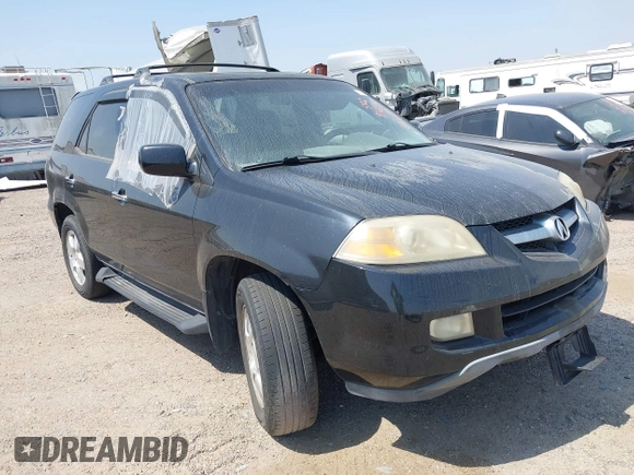 2006 Acura MDX with VIN 2HNYD18246H511048, listed as a IAAI auction lot 41722844 with 242,393 mi miles. Bid and sale history available at carsss.com. Image 1.