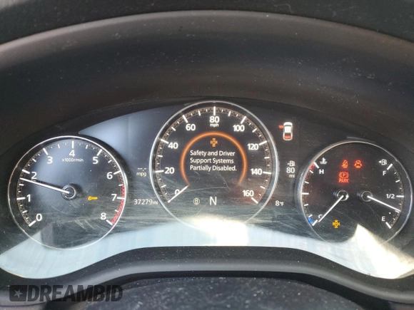 2022 Mazda 3 Carbon Edition z VIN 3MZBPACL5NM312817, wystawiony jako Copart lot #45314185 z przebiegiem 37 279 mil mil oraz Szkoda całkowita • Salvage title. Historia ofert i sprzedaży dostępna na DreamBid. Obrazek 9.