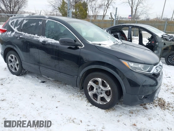 2018 Honda CR-V EX with VIN 7FARW1H53JE044111, listed as a IAAI auction lot 41354366 with 1 mi miles. Bid and sale history available at carsss.com. Image 1.