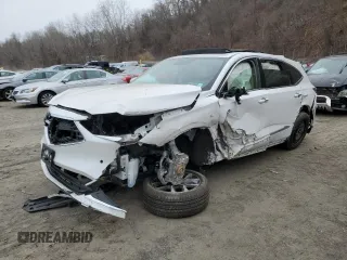 2024 Acura MDX w/Technology Package with VIN 5J8YE1H43RL033430, listed as a Copart auction lot 41585565 with 0 mi miles and Salvage Title. Bid and sale history available at carsss.com. Image 1.