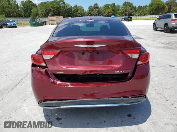 2015 Chrysler 200 Limited z VIN 1C3CCCAB6FN733384, wystawiony jako Copart lot #57103145 z przebiegiem 155 164 mil mil oraz Szkoda całkowita • Salvage title. Historia ofert i sprzedaży dostępna na DreamBid. Obrazek 6.
