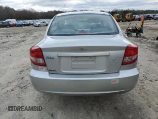 2003 Kia Rio with VIN KNADC125936232909, listed as a Copart auction lot 48291085 with 47,449 mi miles and Salvage Title. Bid and sale history available at carsss.com. Image 6.