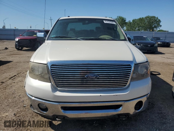 2007 Ford F-150 XLT with VIN 1FTPW14V17FB34273, listed as a Copart auction lot 61434555 with 253,489 mi miles and Clean title. Bid and sale history available at DreamBid. Image 5.