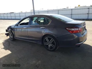 2016 Honda Accord Sedan Sport with VIN 1HGCR2F59GA239098, listed as a Copart auction lot 48823015 with 128,128 mi miles and Salvage Title. Bid and sale history available at carsss.com. Image 2.
