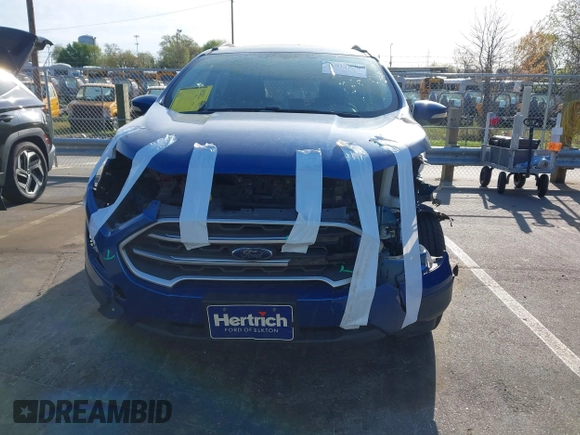 2018 Ford EcoSport SE with VIN MAJ3P1TEXJC240099, listed as a IAAI auction lot 41912970 with 92,940 mi miles. Bid and sale history available at carsss.com. Image 13.