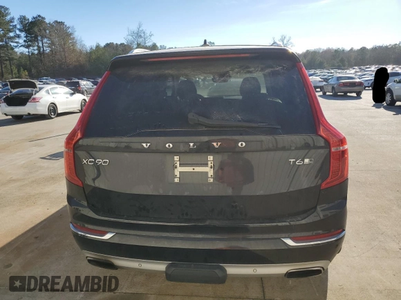 2016 Volvo XC90 T6 Inscription with VIN YV4A22PL2G1052662, listed as a Copart auction lot 85711164 with 139,844 mi miles and Salvage Title. Bid and sale history available at carsss.com. Image 6.