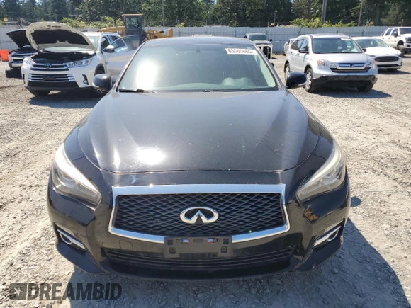 2014 Infiniti Q50 Premium with VIN JN1BV7AP7EM673904, listed as a Copart auction lot 63665865 with 88,544 mi miles and Clean title. Bid and sale history available at DreamBid. Image 5.