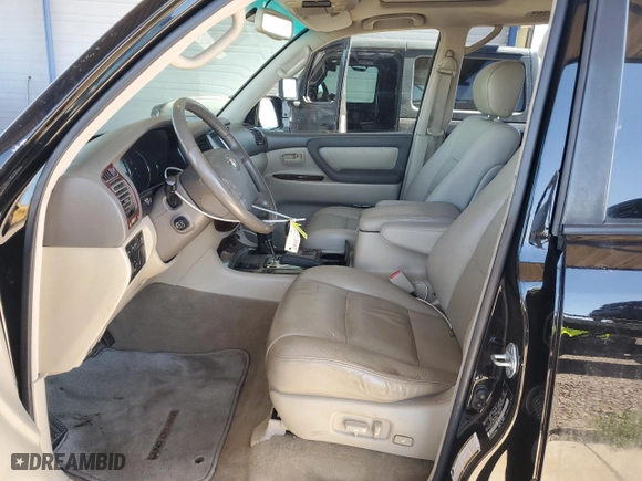 2006 Toyota Land Cruiser with VIN JTEHT05J262098694, listed as a Copart auction lot 49923375 with 174,779 mi miles and Salvage Title. Bid and sale history available at carsss.com. Image 7.