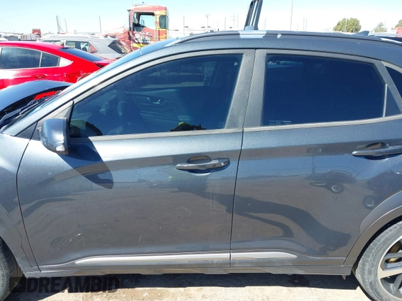 2019 Hyundai Kona Limited with VIN KM8K33A57KU223932, listed as a IAAI auction lot 41869416 with 102,424 mi miles. Bid and sale history available at carsss.com. Image 15.