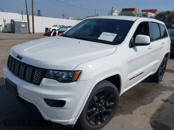 2017 Jeep Grand Cherokee Laredo with VIN 1C4RJEAG8HC896166, listed as a IAAI auction lot 41611979 with 67,257 mi miles and . Bid and sale history available at DreamBid. Image 6.