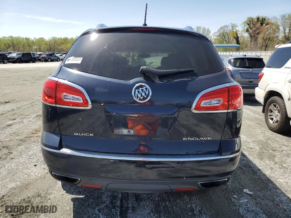 2015 Buick Enclave Convenience with VIN 5GAKRAKDXFJ381154, listed as a Copart auction lot 50956725 with 170,517 mi miles and Salvage Title. Bid and sale history available at carsss.com. Image 6.