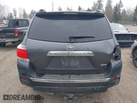 2012 Toyota Highlander Limited with VIN 5TDDK3EH4CS158998, listed as a IAAI auction lot 41891409 with 57,670 mi miles. Bid and sale history available at carsss.com. Image 17.