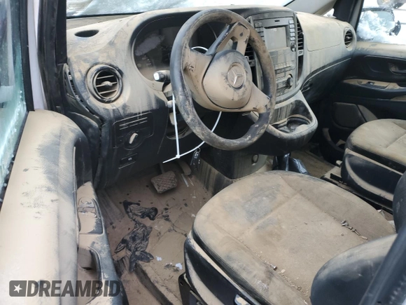 2017 Mercedes-Benz Metris Cargo Cargo with VIN WD3PG2EA0H3209024, listed as a Copart auction lot 88327355 with Not Provided miles and Salvage Title. Bid and sale history available at DreamBid. Image 8.
