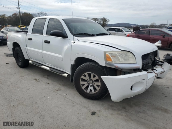 2007 Mitsubishi Raider LS with VIN 1Z7HC28KX7S185169, listed as a Copart auction lot 81134784 with 181197 miles and Clean Title. Bid and sale history available at carsss.com. Image 4.