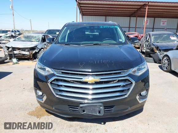 2021 Chevrolet Traverse High Country with VIN 1GNERNKW6MJ115896, listed as a IAAI auction lot 42152769 with 80,107 mi miles and . Bid and sale history available at DreamBid. Image 12.