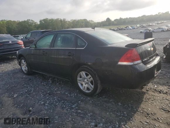 2014 Chevrolet Impala LT with VIN 2G1WB5E3XE1151209, listed as a Copart auction lot 51326375 with 124,533 mi miles and Salvage Title. Bid and sale history available at DreamBid. Image 2.