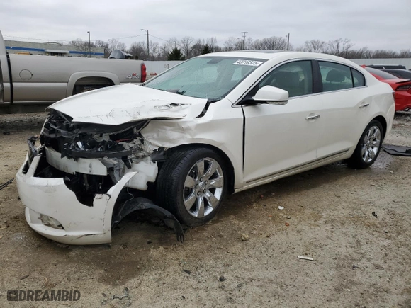 2012 Buick LaCrosse Leather with VIN 1G4GC5E34CF205016, listed as a Copart auction lot 43716325 with 161,484 mi miles and Non Repairable. Bid and sale history available at carsss.com. Image 1.