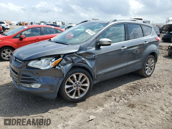 2015 Ford Escape SE with VIN 1FMCU9G95FUC30303, listed as a Copart auction lot 54247645 with 73,944 mi miles and Salvage Title. Bid and sale history available at DreamBid. Image 1.