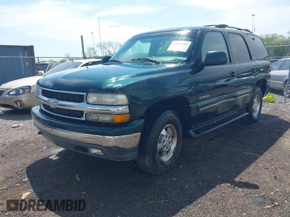 2001 Chevrolet Tahoe LT with VIN 1GNEC13T91R190037, listed as a IAAI auction lot 42034500 with 1 mi miles. Bid and sale history available at carsss.com. Image 2.