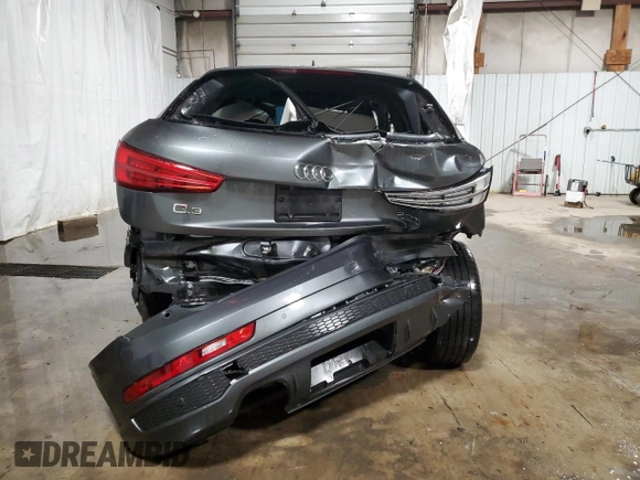 2018 Audi Q3 Premium with VIN WA1ECCFS3JR026977, listed as a Copart auction lot 44118955 with 94,373 mi miles and Salvage title. Bid and sale history available at DreamBid. Image 6.