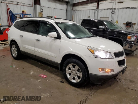 2011 Chevrolet Traverse 1LT with VIN 1GNKVGED9BJ285557, listed as a Copart auction lot 87309424 with 161,068 mi miles and Non Repairable. Bid and sale history available at DreamBid. Image 4.