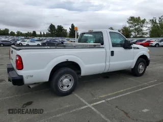 2013 Ford F-250 XL with VIN 1FTBF2A60DEB82054, listed as a Copart auction lot 50368074 with 34,182 mi miles and Clean Title. Bid and sale history available at DreamBid. Image 3.