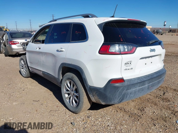 2019 Jeep Cherokee Latitude with VIN 1C4PJMCB2KD352024, listed as a IAAI auction lot 40868796 with 96,854 mi miles and . Bid and sale history available at DreamBid. Image 3.