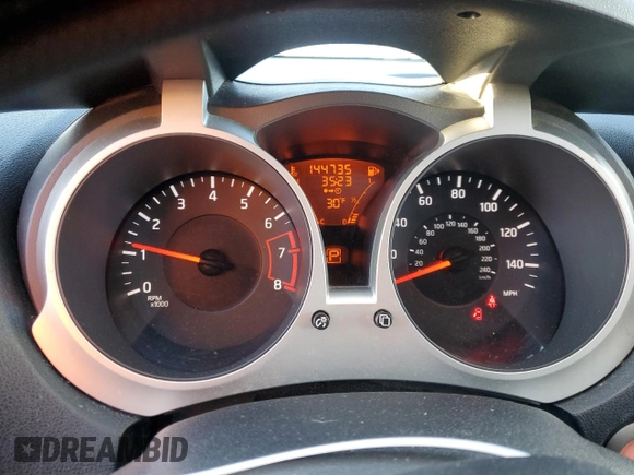 2012 Nissan Juke SV with VIN JN8AF5MR7CT114643, listed as a Copart auction lot 83744214 with 144,735 mi miles and Salvage Title. Bid and sale history available at carsss.com. Image 9.