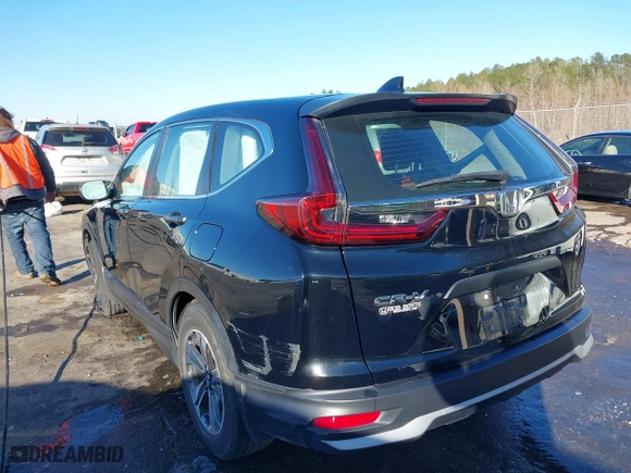 2021 Honda CR-V LX with VIN 2HKRW1H26MH414264, listed as a IAAI auction lot 41316244 with 65,769 mi miles. Bid and sale history available at carsss.com. Image 3.