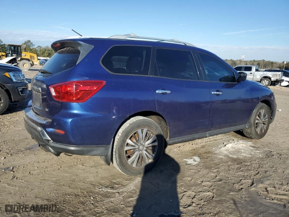 2017 Nissan Pathfinder SV with VIN 5N1DR2MN3HC631954, listed as a Copart auction lot 42549205 with 0 mi miles and Clean Title. Bid and sale history available at carsss.com. Image 3.