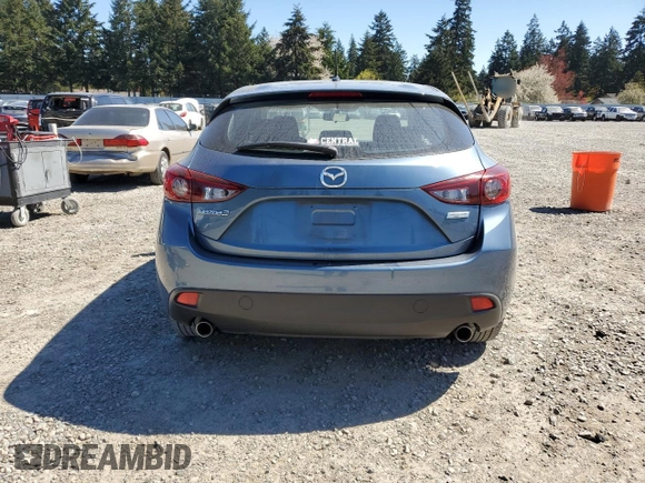 2014 Mazda 3 i Sport with VIN JM1BM1K74E1208588, listed as a Copart auction lot 53401005 with 48,636 mi miles and Salvage Title. Bid and sale history available at carsss.com. Image 6.