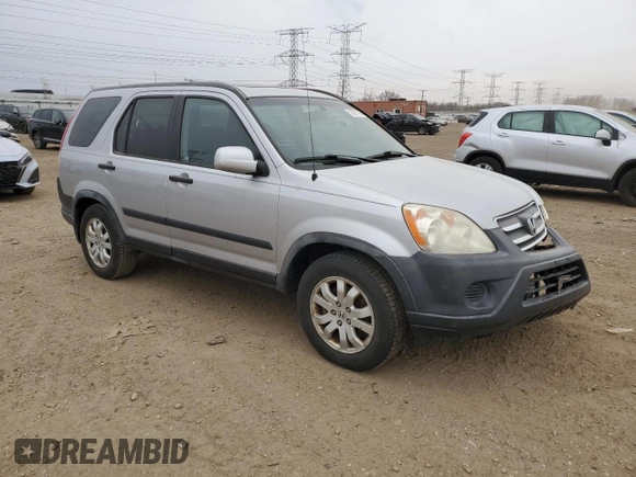 2005 Honda CR-V EX z VIN JHLRD78835C055520, wystawiony jako Copart lot #53521745 z przebiegiem 213 258 mil mil oraz Szkoda całkowita • Salvage title. Historia ofert i sprzedaży dostępna na DreamBid. Obrazek 4.