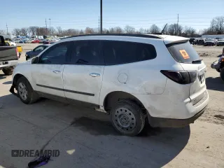 2017 Chevrolet Traverse LS with VIN 1GNKRFKD4HJ296641, listed as a Copart auction lot 52340725 with Not Provided miles and Non Repairable. Bid and sale history available at carsss.com. Image 2.