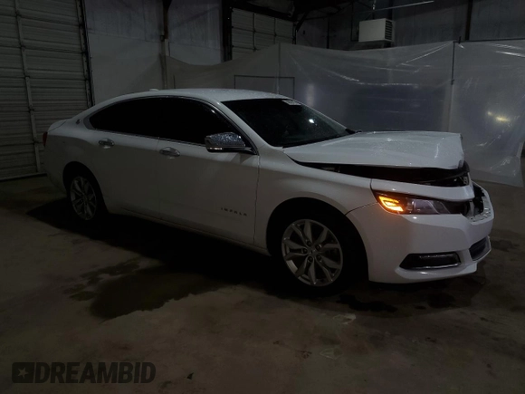 2018 Chevrolet Impala LT z VIN 2G1105S33J9116169, wystawiony jako Copart lot #50909435 z przebiegiem 106 039 mil mil oraz Szkoda całkowita • Salvage title. Historia ofert i sprzedaży dostępna na DreamBid. Obrazek 4.