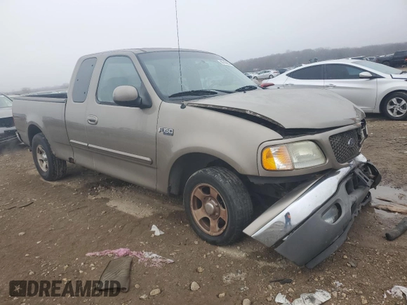 2003 Ford F-150 XL with VIN 1FTRX172X3NB49118, listed as a Copart auction lot 86108914 with 155,265 mi miles and Salvage Title. Bid and sale history available at carsss.com. Image 4.
