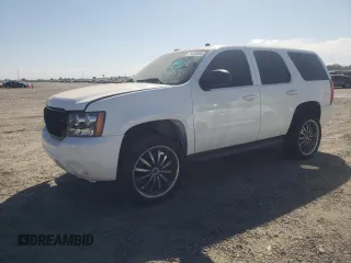 2014 Chevrolet Tahoe Commercial z VIN 1GNLC2E0XER204436, wystawiony jako Copart lot #71412344 z przebiegiem 87 495 mil mil oraz Szkoda całkowita • Salvage title. Historia ofert i sprzedaży dostępna na DreamBid. Obrazek 1.
