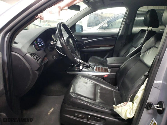 2016 Acura MDX w/Tech with VIN 5FRYD4H41GB034898, listed as a Copart auction lot 87937985 with NaN miles and Salvage Title. Bid and sale history available at carsss.com. Image 7.