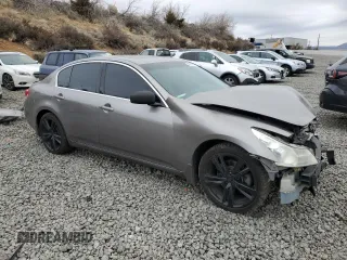 2007 Infiniti G35 Sedan G35x with VIN JNKBV61F37M810207, listed as a Copart auction lot 47634545 with 238,387 mi miles and Salvage Title. Bid and sale history available at carsss.com. Image 4.