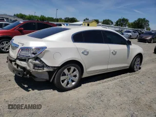 2011 Buick LaCrosse CXS with VIN 1G4GE5ED3BF386983, listed as a Copart auction lot 57137525 with 138,951 mi miles and Salvage title. Bid and sale history available at DreamBid. Image 3.