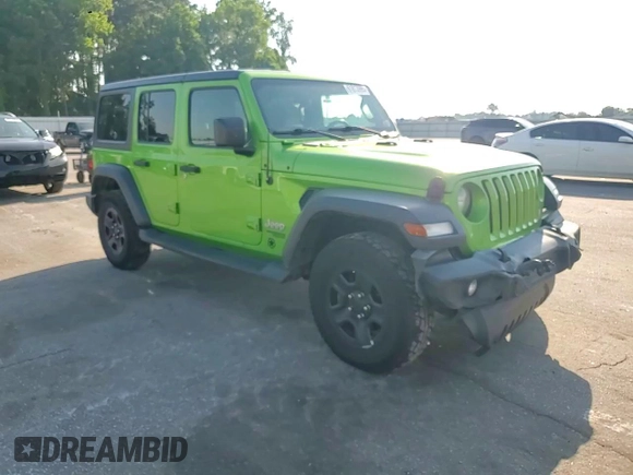 2019 Jeep Wrangler Unlimited Sport с VIN 1C4HJXDG3KW568971, выставлен на аукционе Copart как лот 61813995 с пробегом 80 397 миль миль и Списание • Salvage title. История ставок и продаж доступна на DreamBid. Изображение 14.