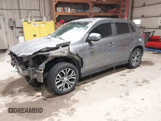 2018 Mitsubishi Outlander Sport SE 2.4 with VIN JA4AR3AW1JU012676, listed as a IAAI auction lot 41618788 with 153,515 mi miles. Bid and sale history available at carsss.com. Image 2.