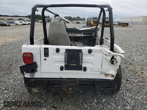 1990 Jeep Wrangler "S" with VIN 2J4FY19E6LJ528040, listed as a Copart auction lot 70989084 with 176,416 mi miles and Salvage Title. Bid and sale history available at carsss.com. Image 6.