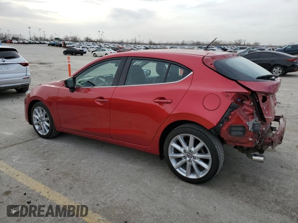 2017 Mazda 3 Touring with VIN 3MZBN1L73HM153762, listed as a Copart auction lot 49326285 with 62,438 mi miles and Salvage Title. Bid and sale history available at carsss.com. Image 2.