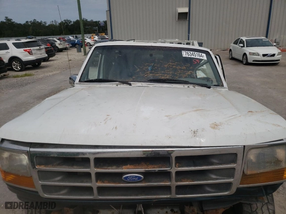 1995 Ford F-250 HD with VIN 1FTHX26G3SKC17015, listed as a Copart auction lot 76345164 with 0 mi miles and Non Repairable. Bid and sale history available at carsss.com. Image 12.