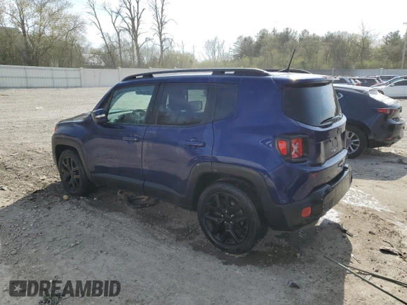 2018 Jeep Renegade Latitude with VIN ZACCJABB8JPH96958, listed as a Copart auction lot 55936825 with 72,678 mi miles and Non repairable. Bid and sale history available at DreamBid. Image 2.