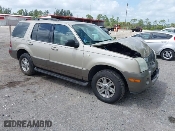 2004 Mercury Mountaineer Convenience z VIN 4M2ZU66W84UJ20034, wystawiony jako IAAI lot #41947130 z przebiegiem 193 468 mil mil oraz . Historia ofert i sprzedaży dostępna na DreamBid. Obrazek 1.