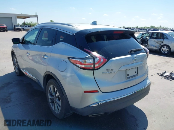 2017 Nissan Murano S with VIN 5N1AZ2MG9HN116580, listed as a IAAI auction lot 42091317 with 74,164 mi miles and . Bid and sale history available at DreamBid. Image 3.