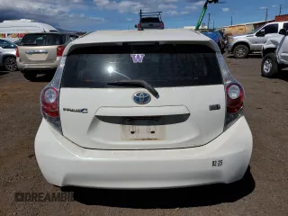2012 Toyota Prius One with VIN JTDKDTB3XC1027761, listed as a Copart auction lot 45088405 with 95,378 mi miles and Salvage Title. Bid and sale history available at DreamBid. Image 6.