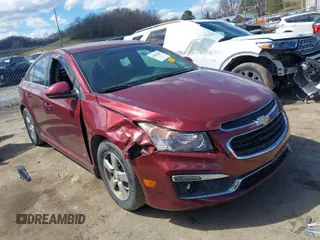 2016 Chevrolet Cruze Limited LT with VIN 1G1PE5SB2G7179440, listed as a IAAI auction lot 41843046 with 156,538 mi miles. Bid and sale history available at carsss.com. Image 1.