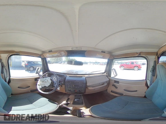 2001 Jeep Wrangler Sahara with VIN 1J4FA59S71P343366, listed as a Copart auction lot 57826405 with 156,436 mi miles and Salvage title. Bid and sale history available at DreamBid. Image 14.